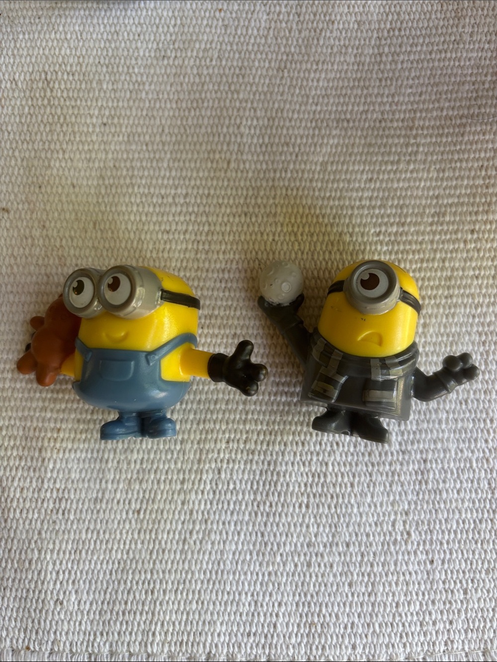 McDonald's 2019 "Rise of Gru" Despicable Me Stuart the Minion & Bob with Bear